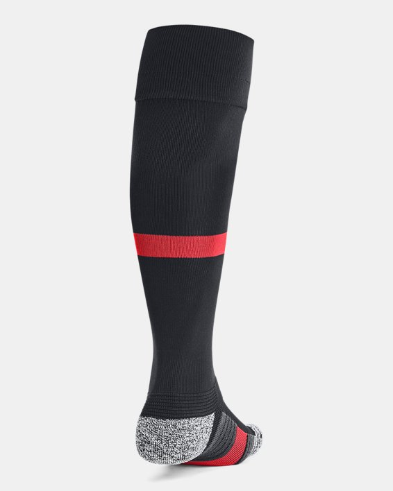 Unisex UA Magnetico Pocket Over-The-Calf Socks, Black, pdpMainDesktop image number 2
